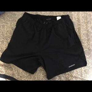 Make black patagonia shorts large